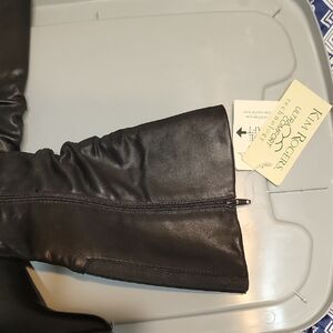 Kim Rogers Black Leather Boots